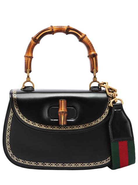 gucci bamboo handle hobo|Gucci handbags with bamboo handles.